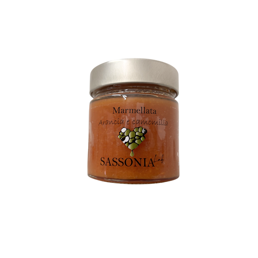 Marmellata di arancia di Calabria e camomilla biologica